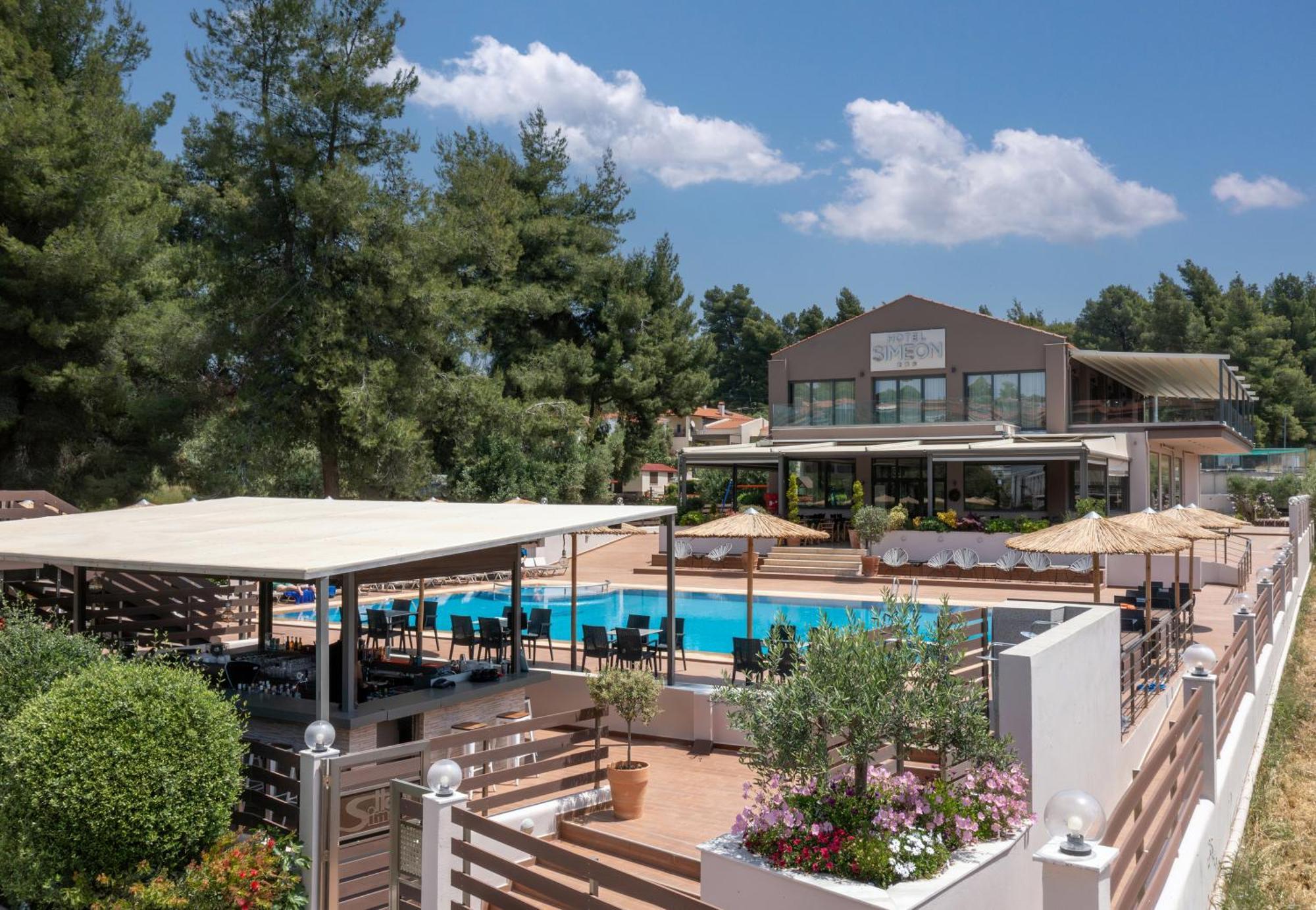 Hotel Simeon Metamorfosi (Sithonia) Exterior foto