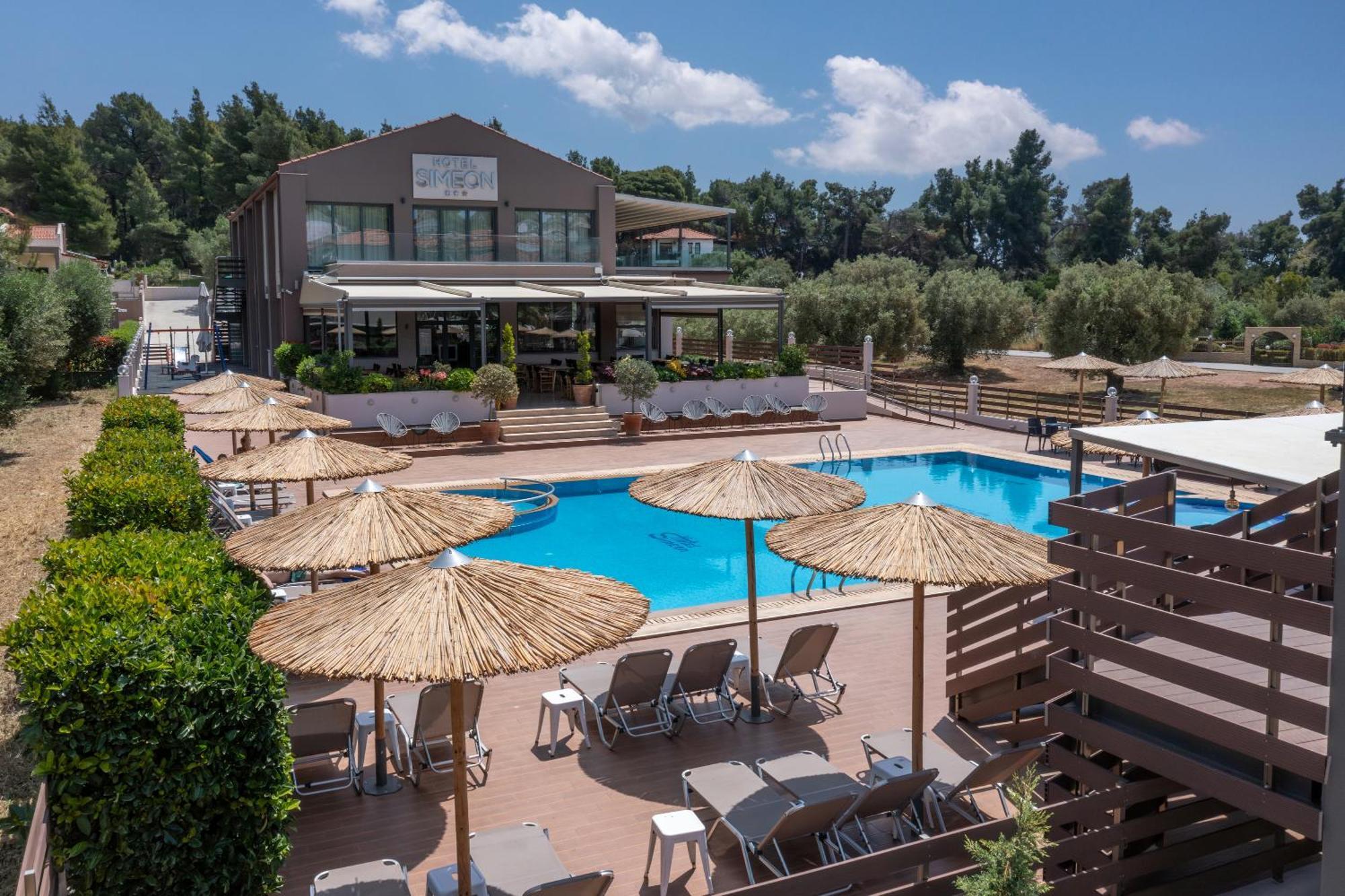 Hotel Simeon Metamorfosi (Sithonia) Exterior foto