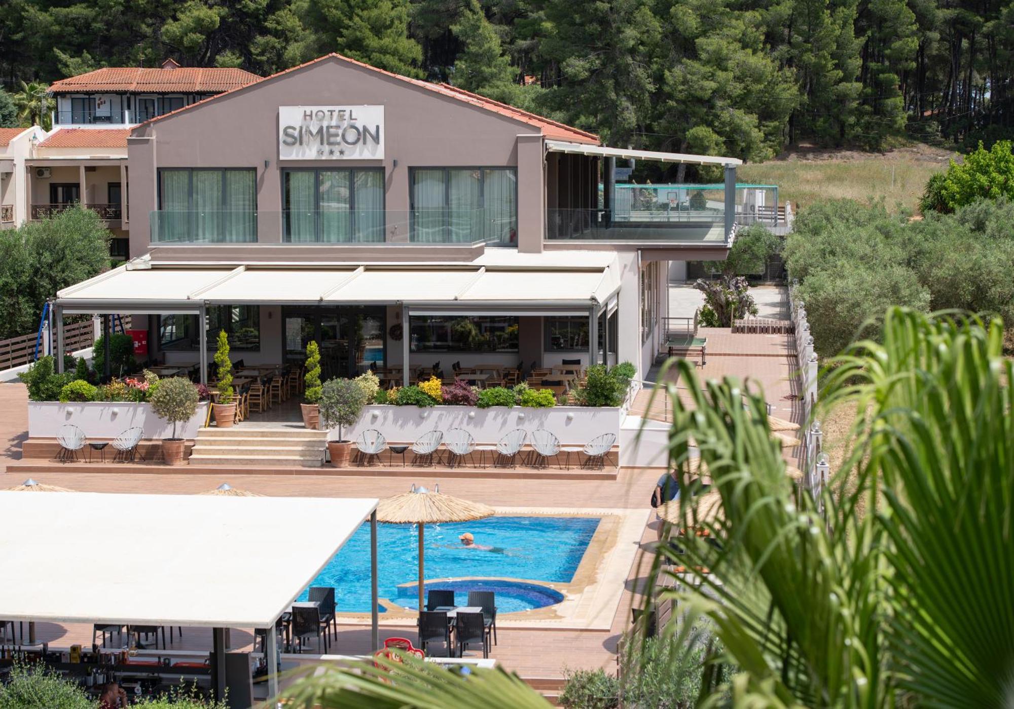 Hotel Simeon Metamorfosi (Sithonia) Exterior foto