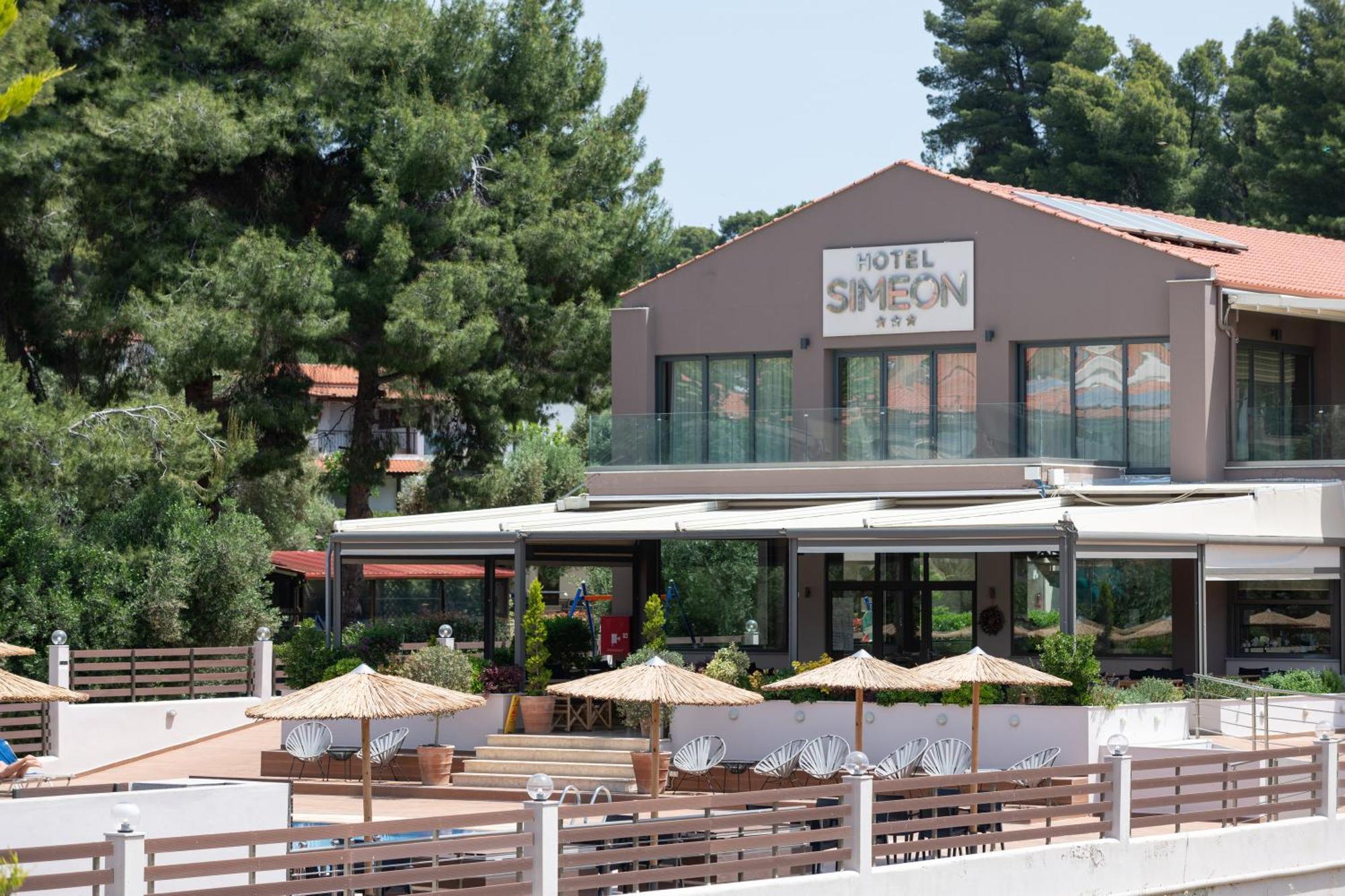 Hotel Simeon Metamorfosi (Sithonia) Exterior foto